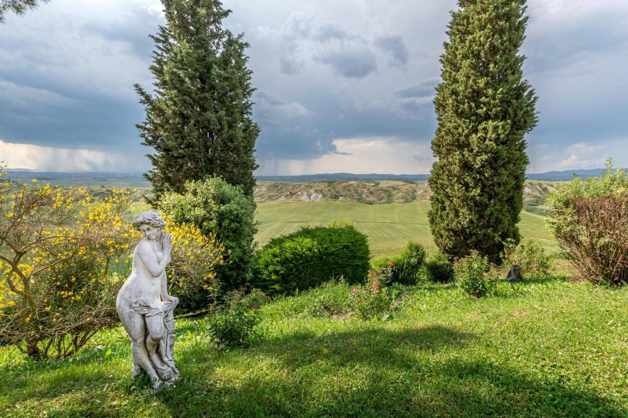 Tuscany Balcony: Crete Senesi Casetta Exterior foto