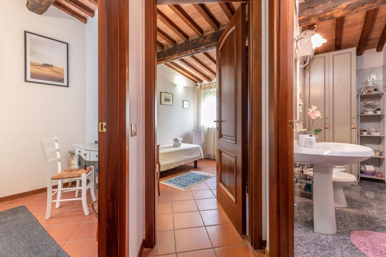Tuscany Balcony: Crete Senesi Casetta Exterior foto